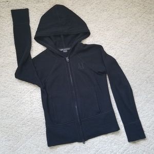 Armani Exchange zip-up hoodie sweater
